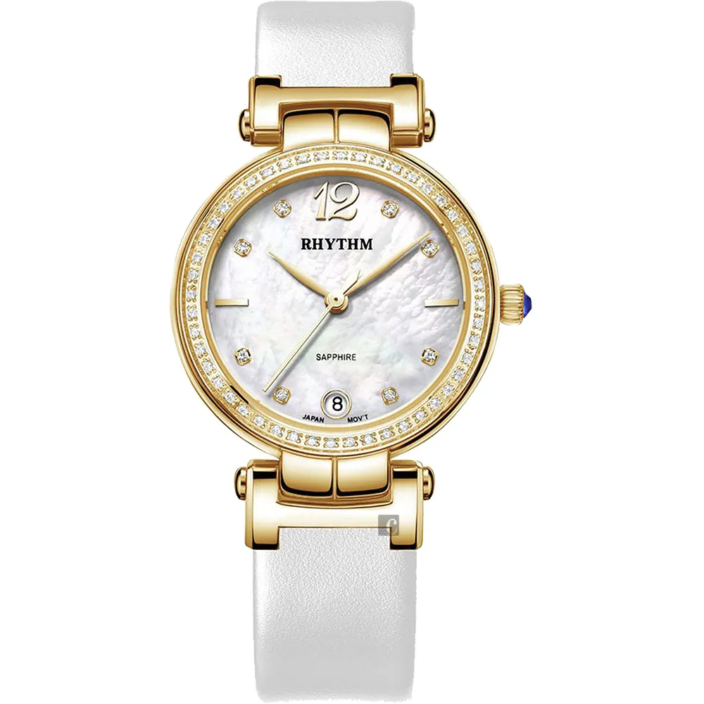 RHYTHM日本麗聲 晶鑽機械女錶-珍珠貝-28mm RA1628S03 歷史價格詳細信息