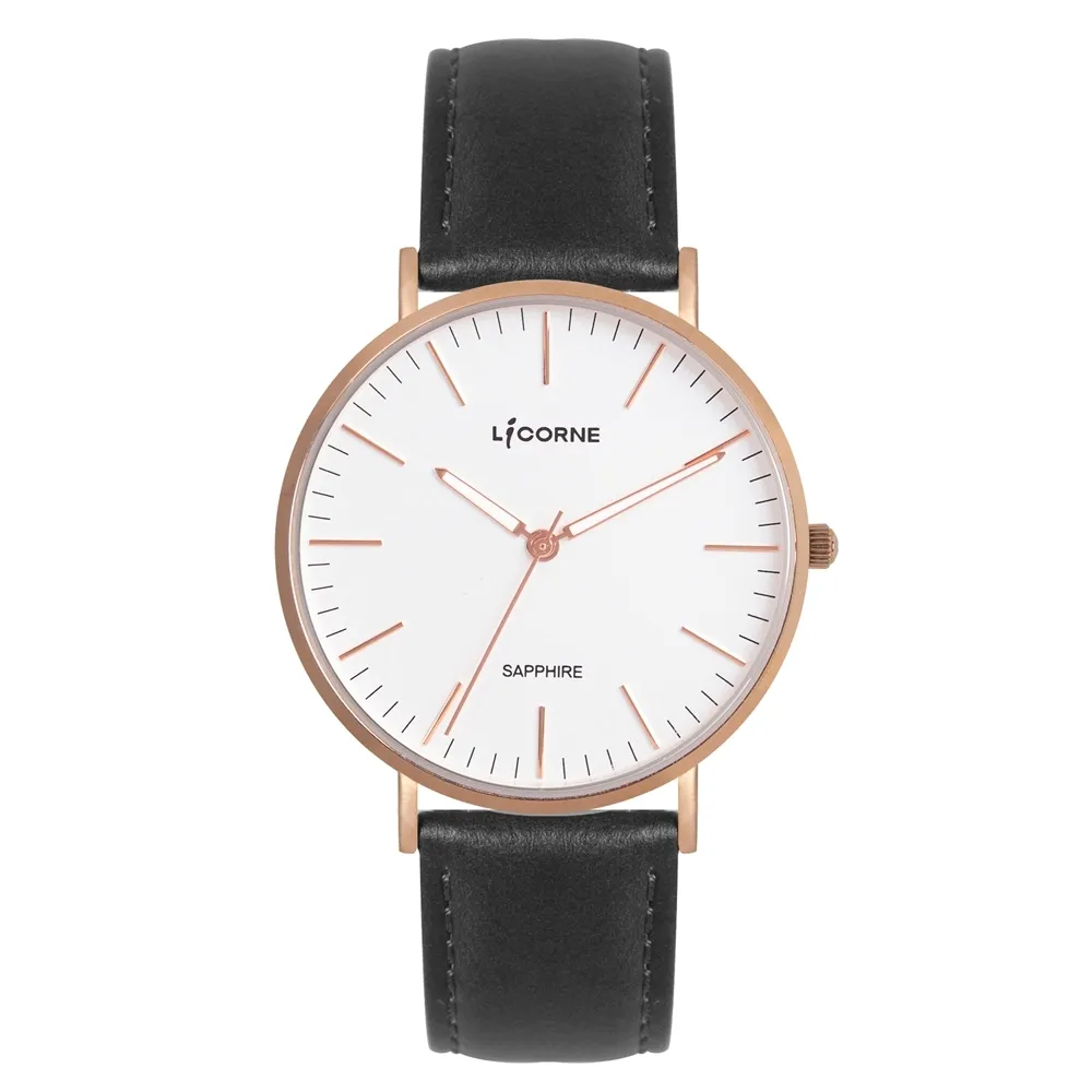 【LICORNE力抗錶】撼動系列 經典工藝三眼手錶 (黑/白 LT138MBBI-W) 歷史價格詳細信息