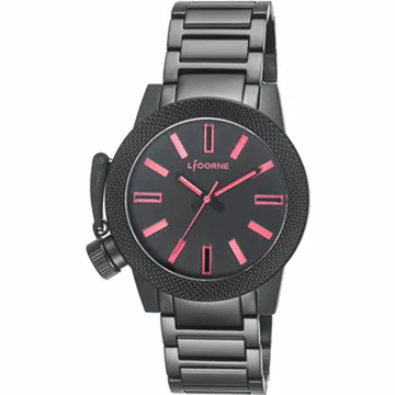 【LICORNE力抗錶】撼動系列 經典工藝三眼手錶 (黑/白 LT138MBBI-W) 歷史價格詳細信息