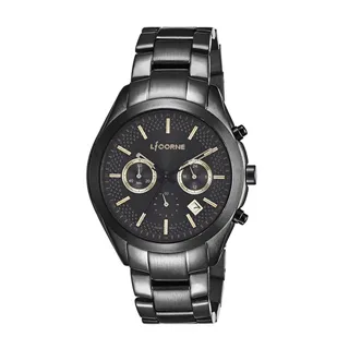 【LICORNE力抗錶】撼動系列 經典工藝三眼手錶 (黑/白 LT138MBBI-W) 歷史價格詳細信息