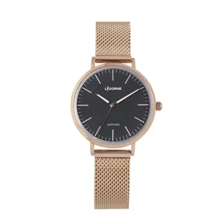 【LICORNE力抗錶】極簡主義清新風格紳士手錶 (白/黑LT146MWWB) 歷史價格詳細信息