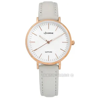 LICORNE 力抗 / LT146LRBI / 知性典雅 藍寶石水晶玻璃 夜光指針 米蘭編織不鏽鋼手錶 黑x鍍玫瑰金 32mm 歷史價格詳細信息