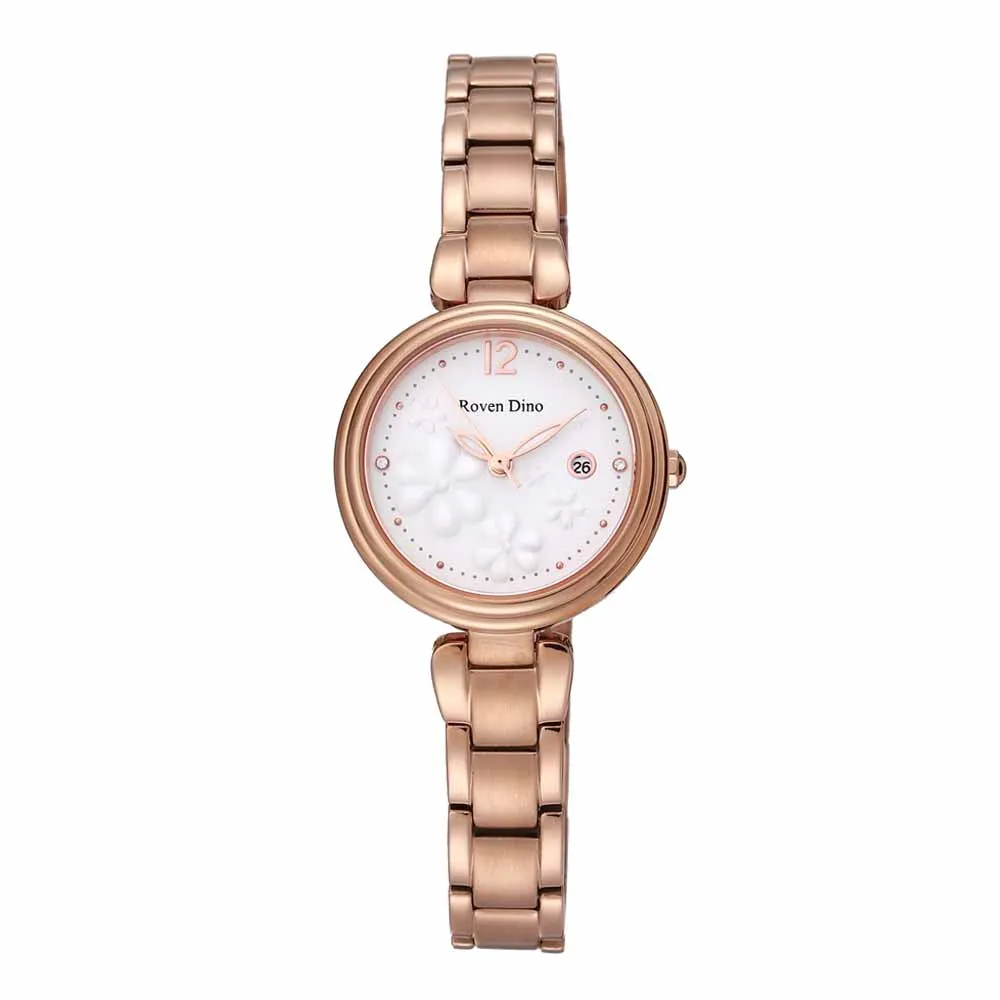 Roven Dino時尚石英女錶，功能正常，全新電池 歷史價格詳細信息