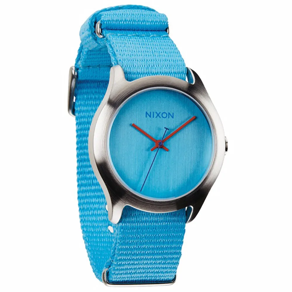 NIXON MOD 極簡風 帆布錶帶 手錶 男錶 女錶 設計款 多色 腕錶 海軍藍 螢光黃 天空藍 炙熱紅 經典黑 歷史價格詳細信息