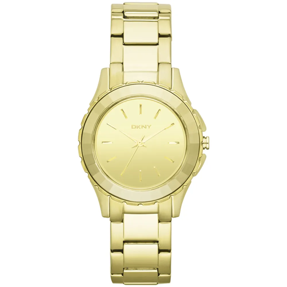 DKNY 女 黑色素面造型直筒長褲/S 號 歷史價格詳細信息