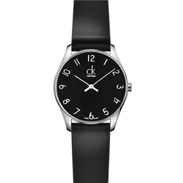 cK Classic 數字黑面鍊帶腕表-38mm K4D2114X 歷史價格詳細信息