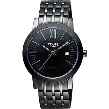 VOGUE 尊爵時尚羅馬腕錶-IP黑2V1407-231D-D 歷史價格詳細信息