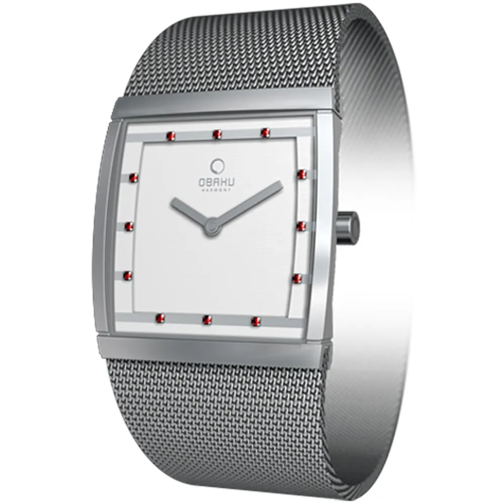 OBAKU 視覺層次時刻日期腕錶(黑) 歷史價格詳細信息