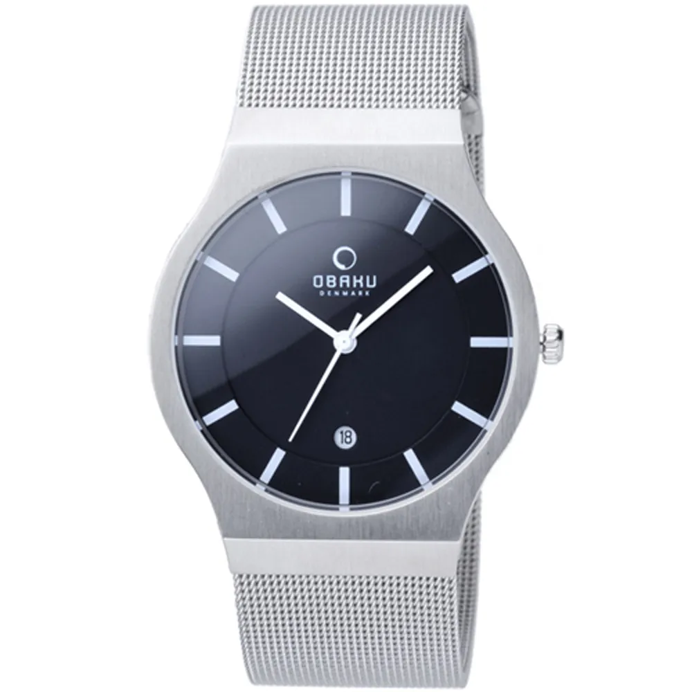 OBAKU 雅悅媛式時尚腕錶(銀黑) 歷史價格詳細信息