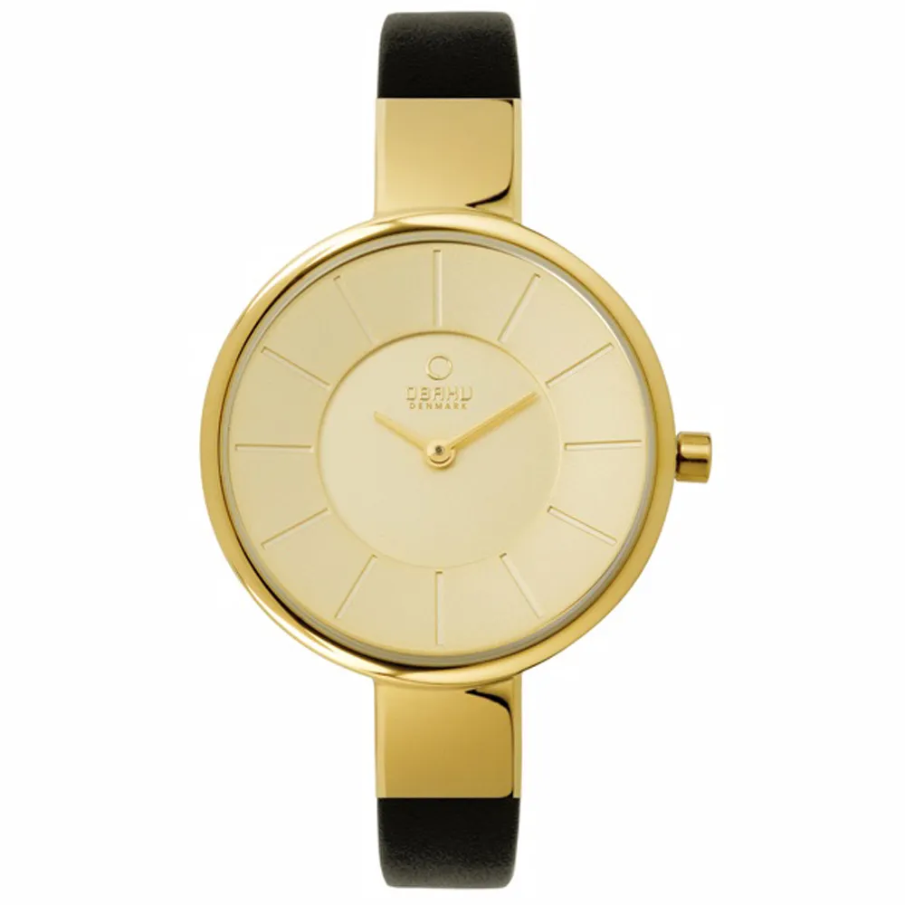 OBAKU 刻劃時光簡約時尚腕錶(全黑) 歷史價格詳細信息