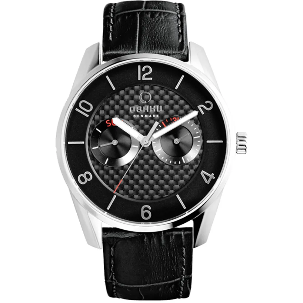 OBAKU 極簡時代優雅時尚腕錶(全黑/皮帶/大) 歷史價格詳細信息