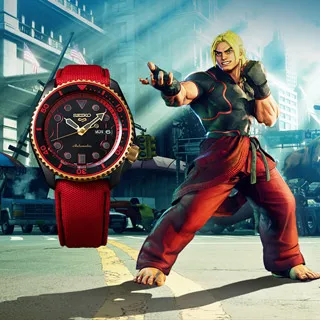 SEIKO 5 快打旋風Street Fighter V聯名腕錶－RYU隆(SRPF19K1) 歷史價格詳細信息