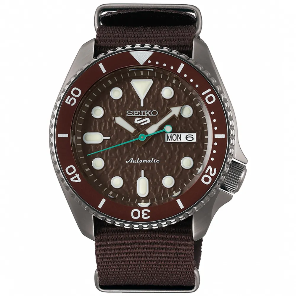 SEIKO 精工 5 Sports 現代潮流運動機械錶-咖啡/42.5mm 4R36-07G0E(SRPD85K1) 歷史價格詳細信息