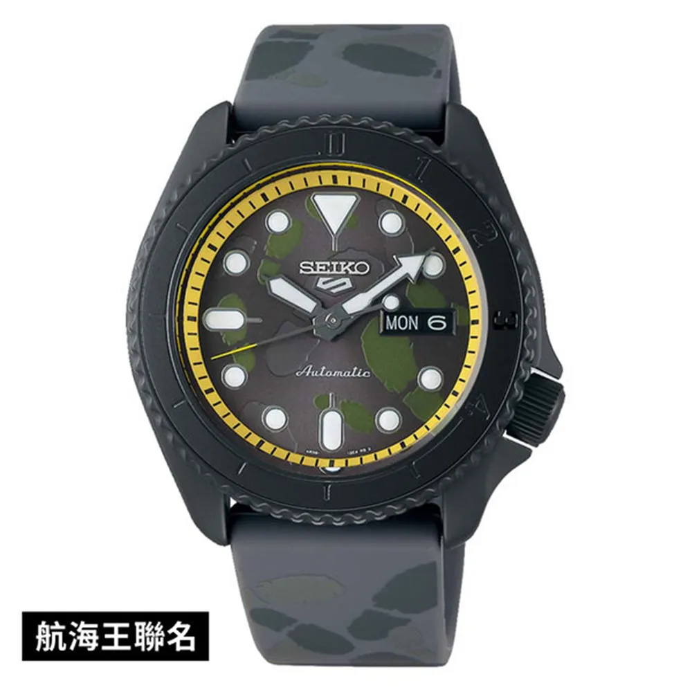 SEIKO SRPH69K1《5 Sports X One Piece 航海王 香吉士 聯名限量機械錶》43mm/公司貨 歷史價格詳細信息