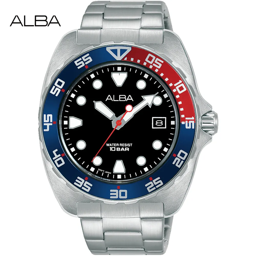 【ALBA 雅柏】潛水運動風格機械錶 Y676-X047B 41mm 現代鐘錶 歷史價格詳細信息