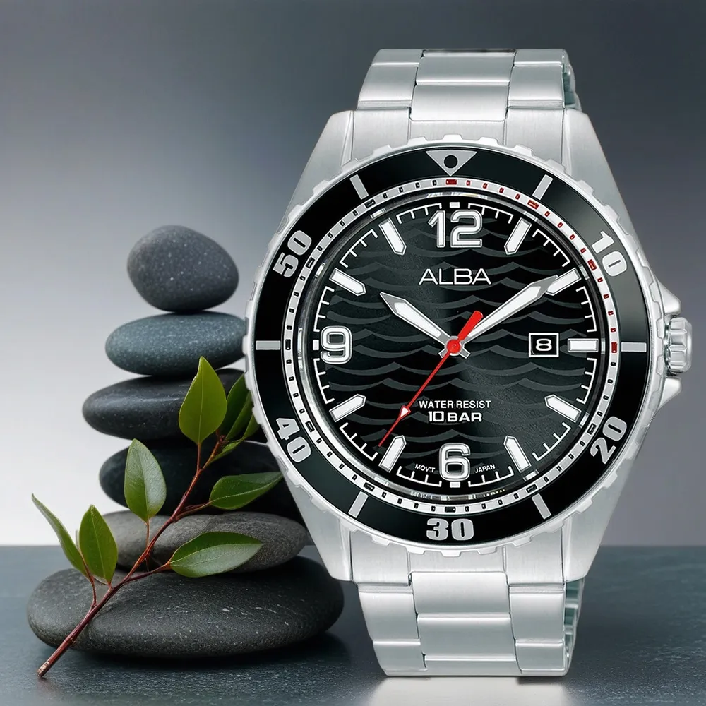 ALBA 雅柏 運動系酷黑風格機械錶42mm(Y676-X061SD/AL4383X1) 歷史價格詳細信息