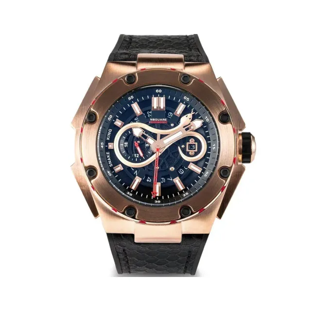 【NSQUARE】【愛時】五行系列木屬性時尚剛毅高貴神秘太極八卦地支 星辰機芯機械錶N59.2 玫瑰金+綠 歷史價格詳細信息