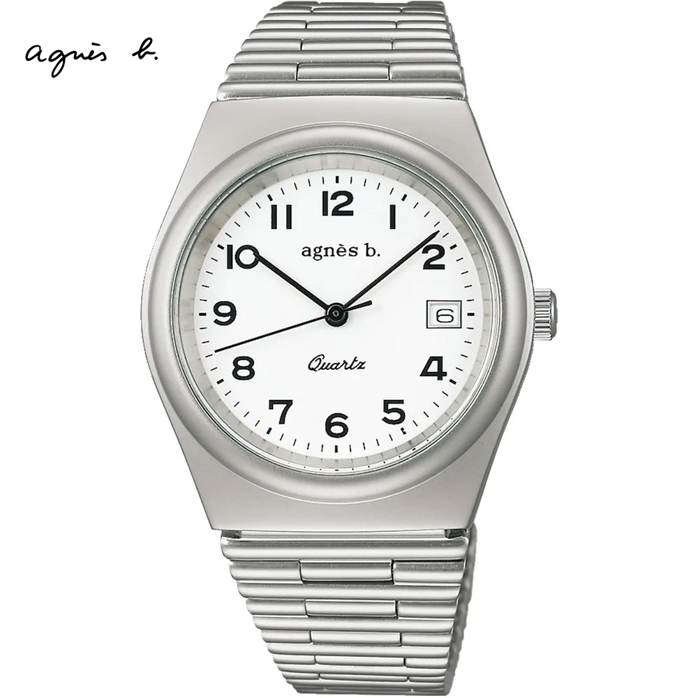 agnes b. 經典簡約皮革三折短夾-黑 歷史價格詳細信息