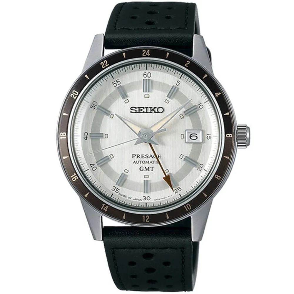 SEIKO 精工 Presage 時尚紳士開芯機械男錶-白x銀/41.8mm 4R39-00W0S(SSA443J1) 歷史價格詳細信息
