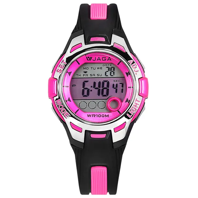 JAGA 捷卡時空悍將多功能電子錶-咖啡/54mm/ M1063 歷史價格詳細信息