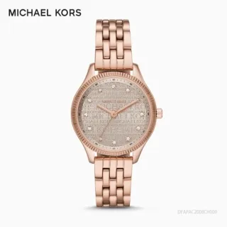 MICHAEL KORS MK6999 水鑽鑲嵌不鏽鋼時尚腕錶.金 40mm 歷史價格詳細信息