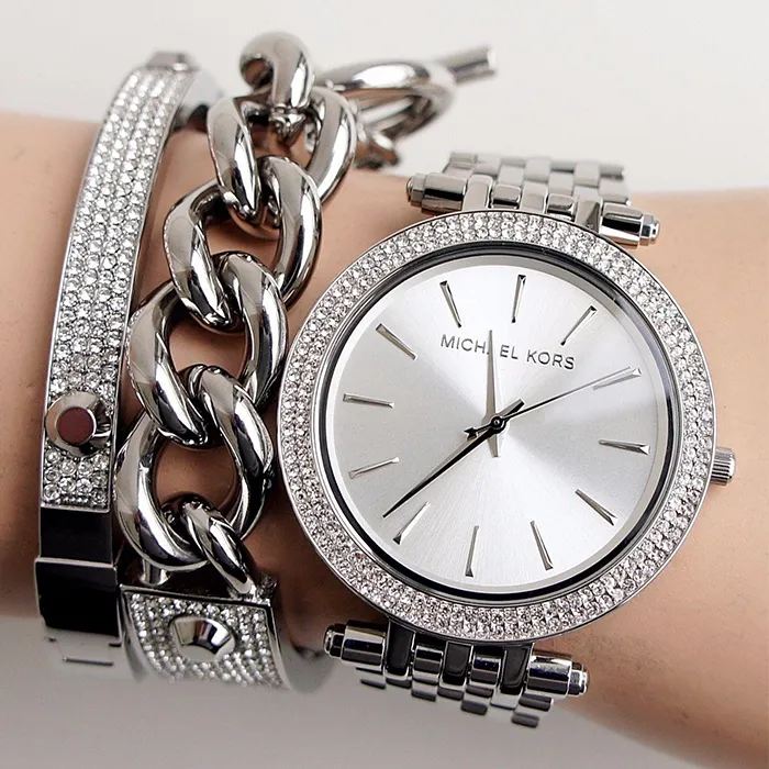 Michael Kors / MK女錶 方鑽彩虹圈玫瑰金三眼女錶 MK6972 /42MM 歷史價格詳細信息