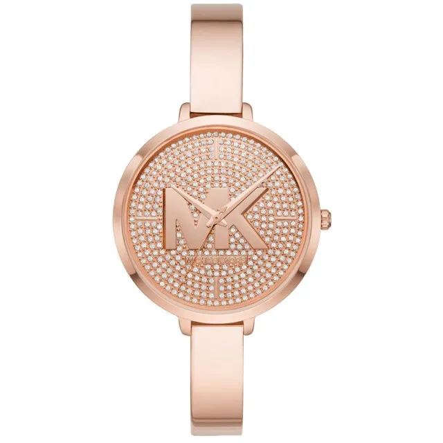 【MICHAEL KORS】紐約經典玫瑰金腕錶 MK6589 38mm 現代鐘錶 歷史價格詳細信息