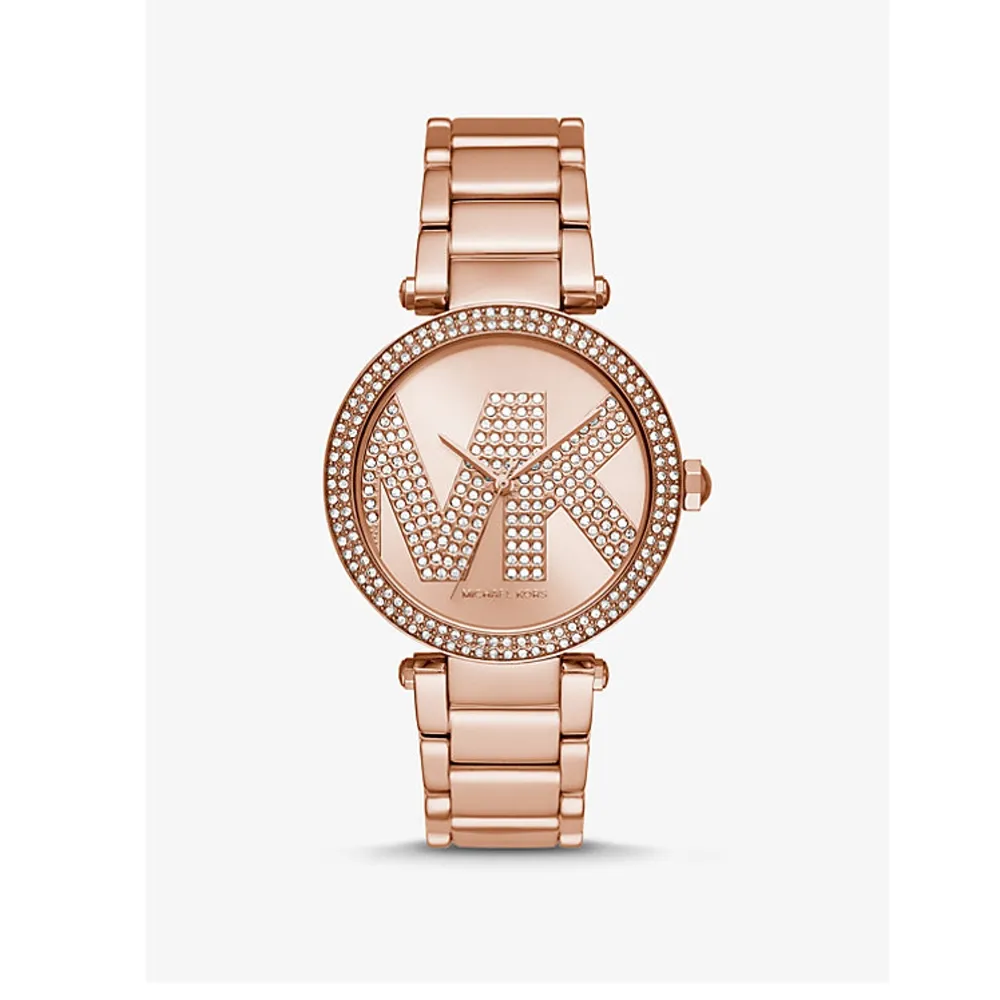 Michael Kors Parker 時尚晶鑽女錶-39mm(MK7286) 歷史價格詳細信息