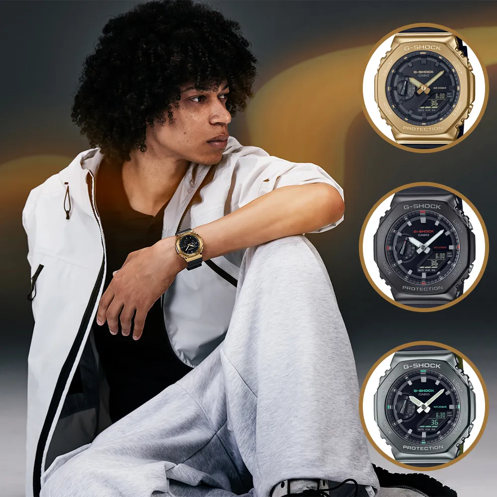 【G-SHOCK】GM-2100 CASIO 農家橡樹金屬系列 /45mm/公司貨【第一鐘錶】 歷史價格詳細信息