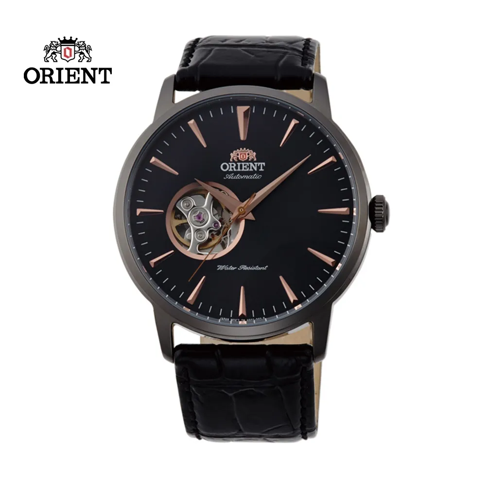 ORIENT 東方錶 SEMI-SKELETON系列 半鏤空機械錶 皮帶款 FAG02005W 銀色 - 41mm 歷史價格詳細信息