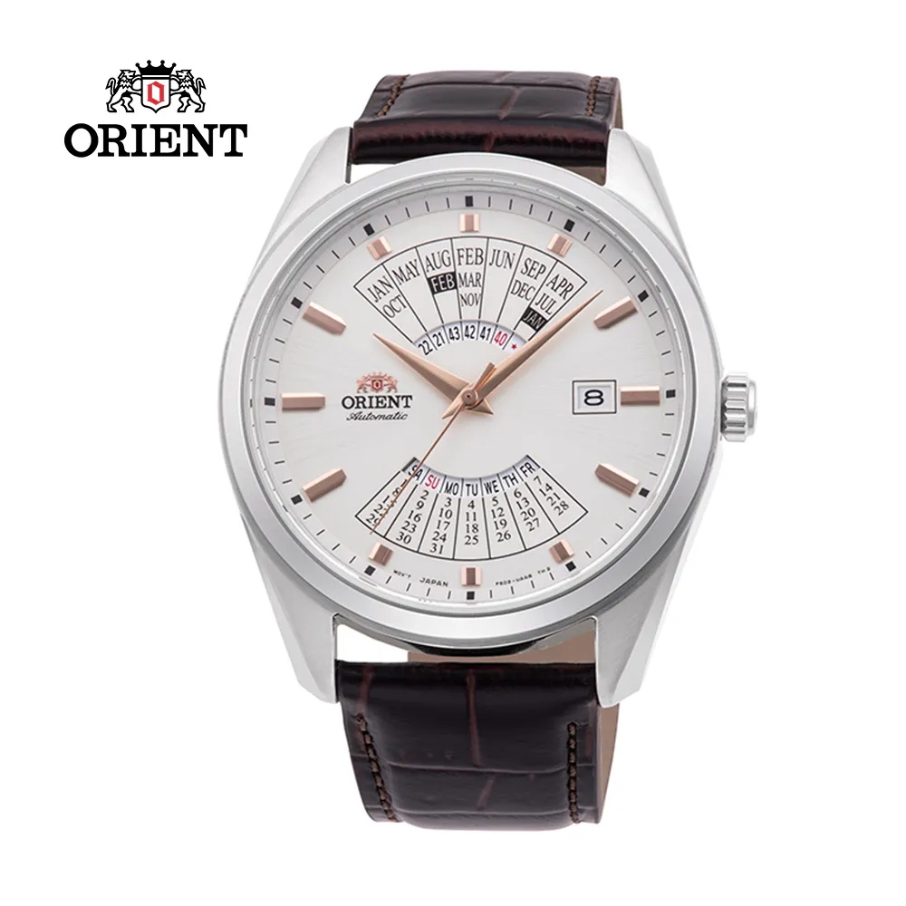 ORIENT 東方錶 MULTI-YEAR CALENDAR系列 萬年曆機械錶 RA-BA0006B 黑色 - 43.5mm 歷史價格詳細信息