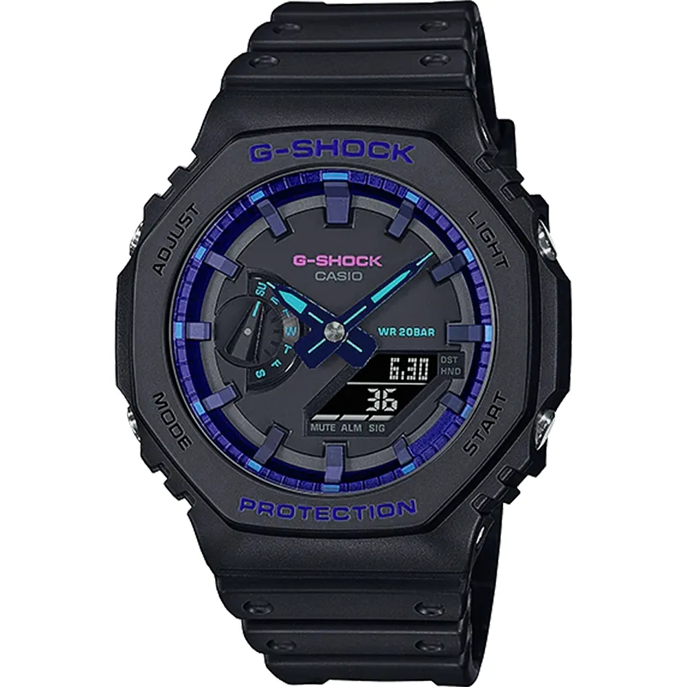 CASIO 卡西歐 G-SHOCK 農家橡樹 藍牙八角太陽能電子錶 GA-B2100C-9A 歷史價格詳細信息