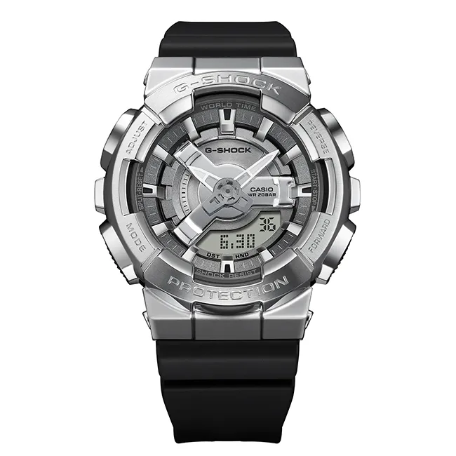【CASIO】卡西歐 G-SHOCK 重金屬機械 200米防水電子錶 雙顯運動錶 GA-110MMC-1A 黑/玫瑰金 歷史價格詳細信息