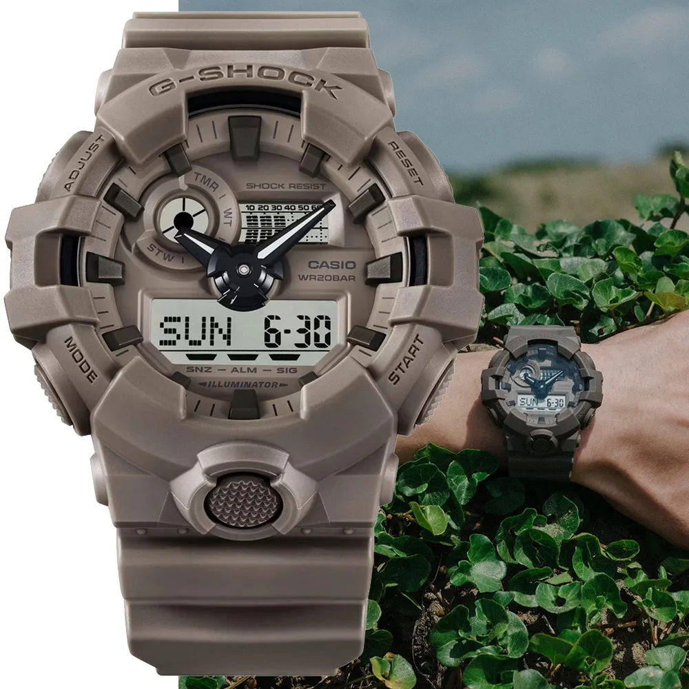CASIO 卡西歐 G-SHOCK 大自然色系手錶 GA-2200NC-7A 歷史價格詳細信息