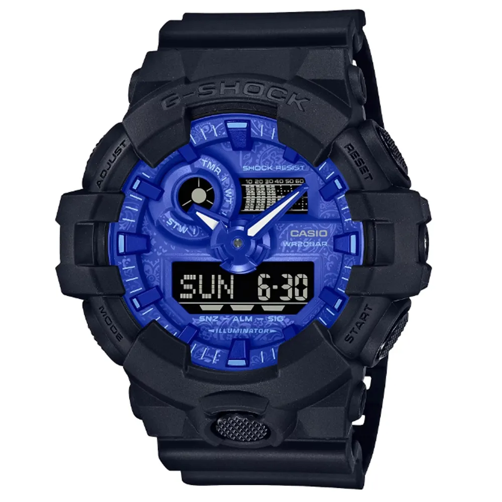CASIO 卡西歐 G-SHOCK 大膽時尚 搶眼黑白對比八角形雙顯錶 GA-2100WD-1A 歷史價格詳細信息