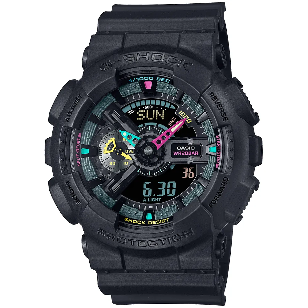 【CASIO G-SHOCK】螢光色系時空曲線感數位運動腕錶-螢光綠/DW-D5600TD-3 歷史價格詳細信息