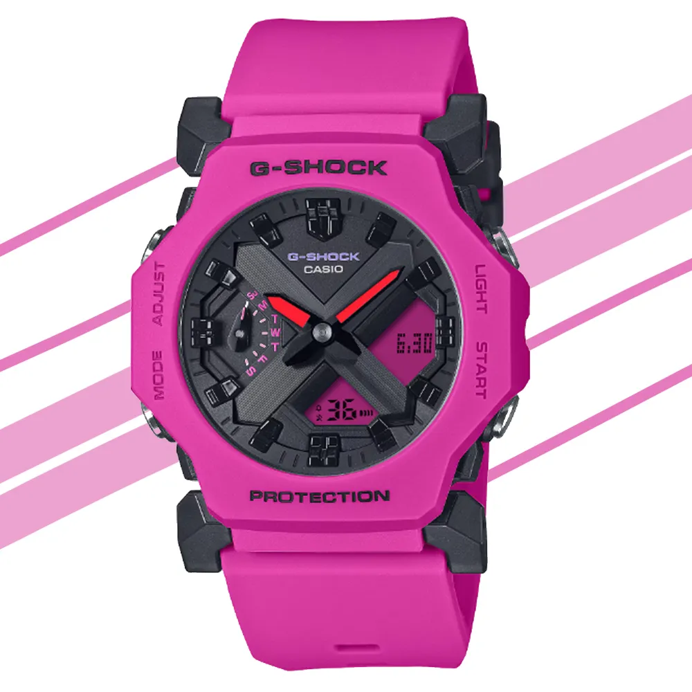 CASIO 卡西歐 G-SHOCK 未來時尚 小巧纖薄雙顯錶-黑色 GA-2300-1A 歷史價格詳細信息