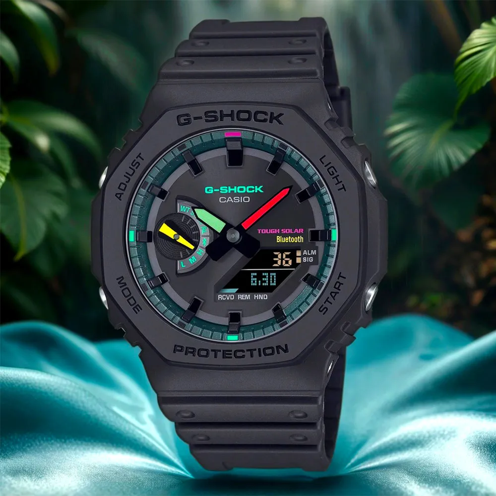 CASIO 卡西歐 G-SHOCK 虛擬世界 智慧藍芽方形電子錶(DW-B5600AH-6) 歷史價格詳細信息