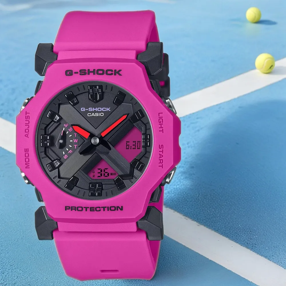 CASIO 卡西歐 G-SHOCK 極簡奢華 金屬色雙顯電子錶-黑X金 GM-S2100GB-1A 歷史價格詳細信息