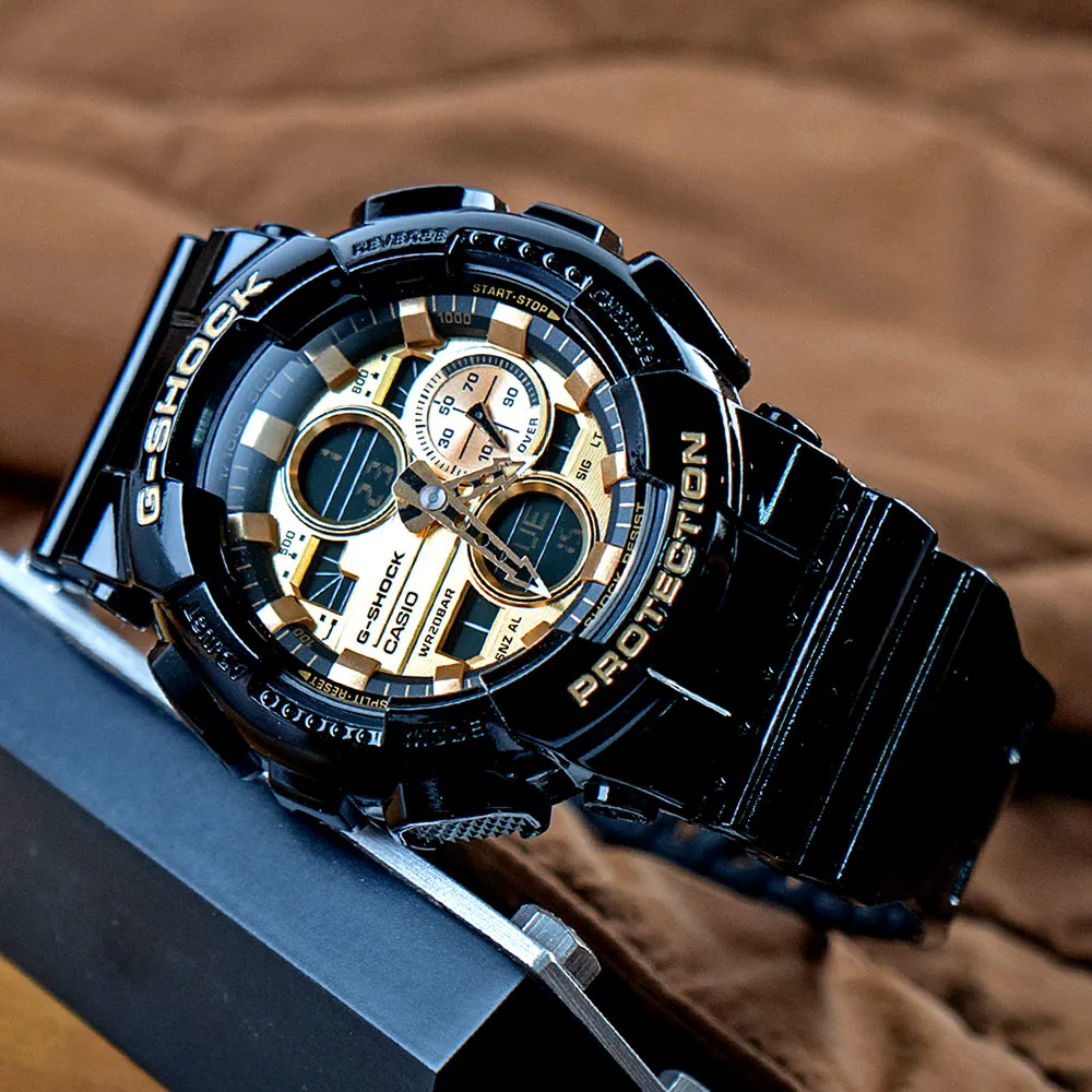 【CASIO】卡西歐 G-SHOCK 機械潮流 藍芽連線 200米防水 運動雙顯錶 GA-B001G-2A 半透明藍 歷史價格詳細信息