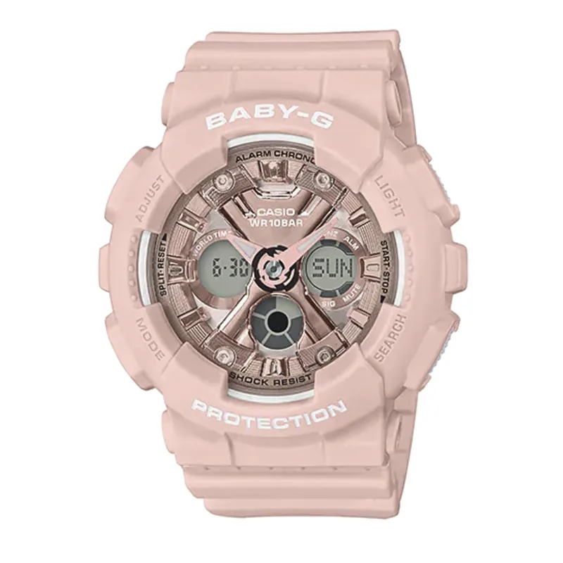 【CASIO】卡西歐 BABY-G 運動電子錶 BA-130-1A2 防水100米 台灣卡西歐保固一年 歷史價格詳細信息
