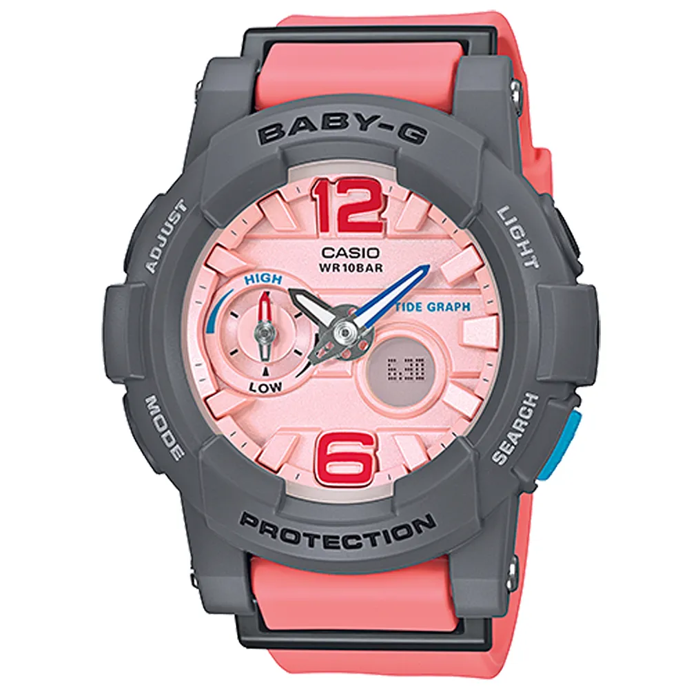 CASIO卡西歐 Baby-G 個性活力搶眼指針數位雙顯錶 BA-110BC-9A 歷史價格詳細信息