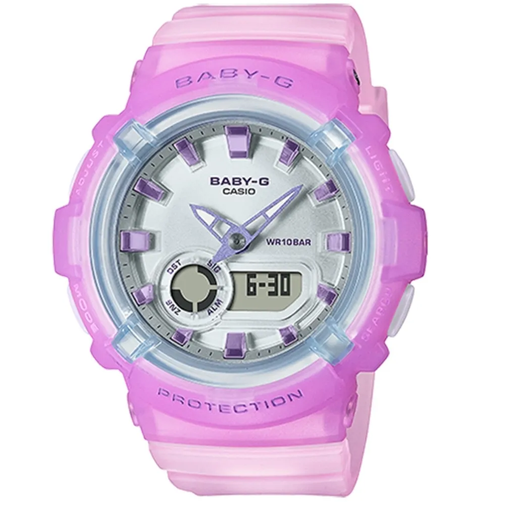 CASIO 卡西歐 Baby-G 街頭風 玫瑰金雙顯手錶 BA-110XRG-1A 歷史價格詳細信息