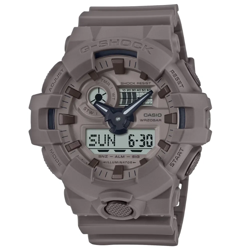 【CASIO 卡西歐】G-SHOCK 自然風格 柔和優雅 香草米黃 八角形錶殼 GMA-S2100NC-4A_42.9mm 歷史價格詳細信息