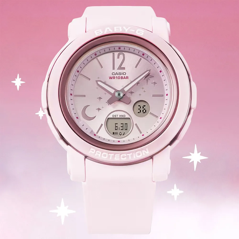 卡西歐 CASIO / BGA-290DS-2A /BABY-G系列 [官方直營] 易讀寬型錶面漸層色調夜空 歷史價格詳細信息