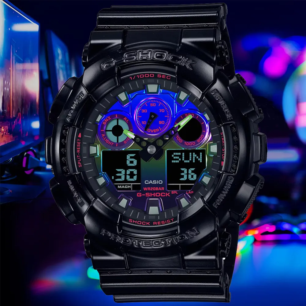 【CASIO 卡西歐】G-SHOCK 彩虹蒸鍍 黃昏時分 漸變錶面電子錶 DW-5600SR-1 歷史價格詳細信息