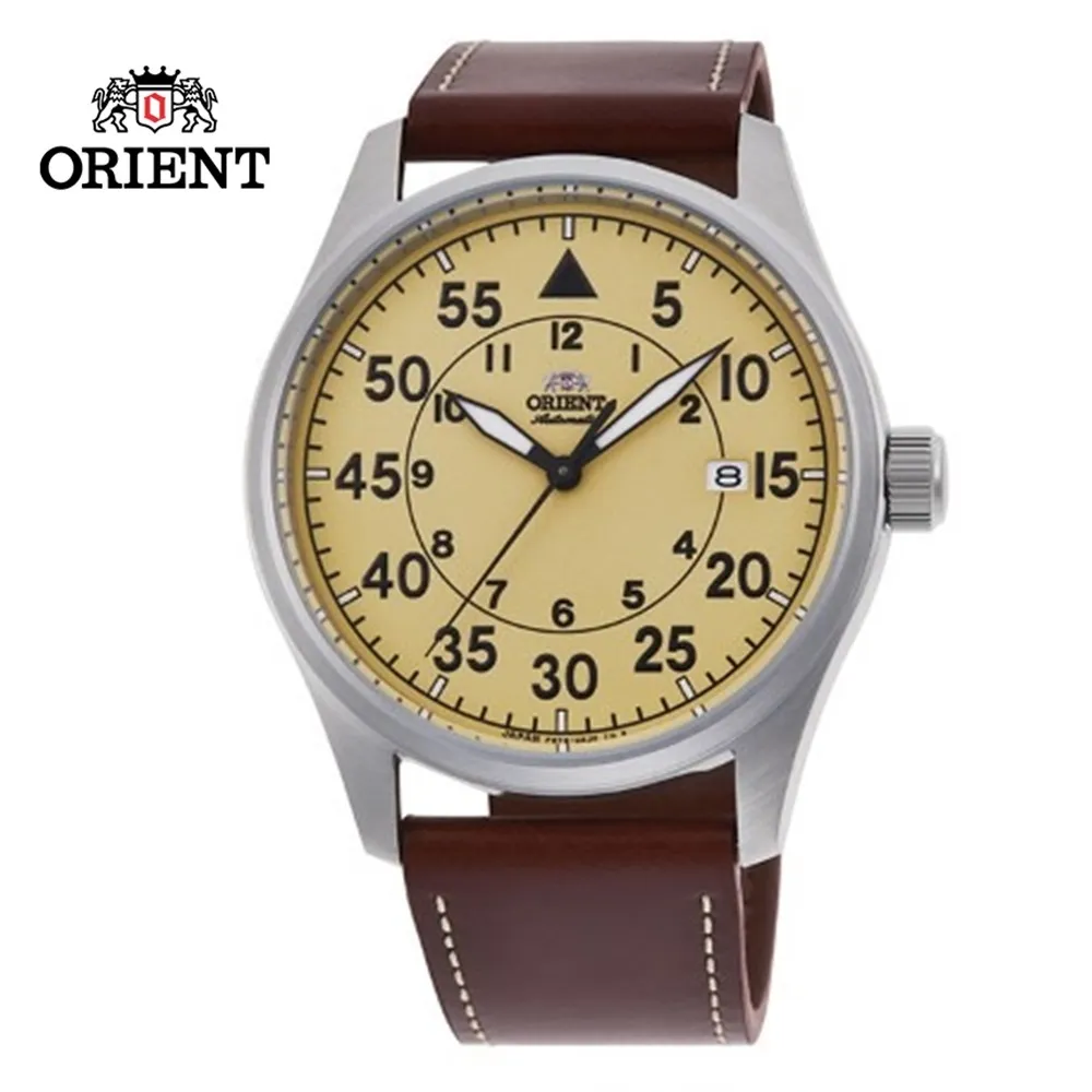 ORIENT 東方錶 WATER RESISTANT 100m系列 飛行機械錶 皮帶款 黑色 RA-AC0H03B 歷史價格詳細信息