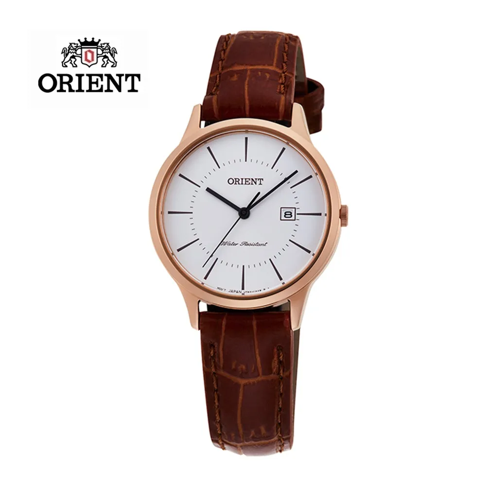 ORIENT 東方錶 CONTEMPORARY 系列 玫瑰金 皮帶款 黑色 RF-QA0007B - 30mm 歷史價格詳細信息