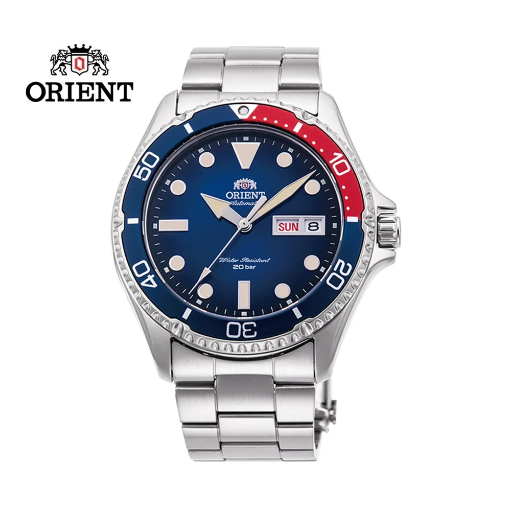 ORIENT 東方錶 WATER RESISTANT系列 200m潛水錶 鋼帶款 紅色 RA-AA0820R - 41.8 mm 歷史價格詳細信息