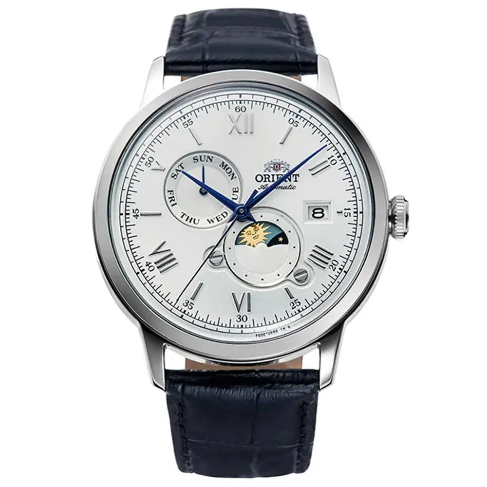 ORIENT 東方 Sun & Moon 系列 日月相機械錶-42.5mm RA-AK0009T 歷史價格詳細信息